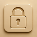 icon_internet_lock_embossed icon preview