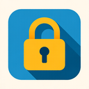 icon_internet_lock_flat_design icon preview