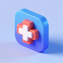 icon_internet_medical_cross_3d_isometric icon preview