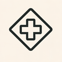 icon_internet_medical_cross_asymmetrical icon preview