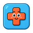 icon_internet_medical_cross_cartoon icon preview
