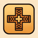 icon_internet_medical_cross_tribal icon preview