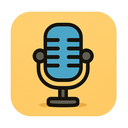 icon_internet_microphone_cartoon icon preview