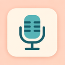 icon_internet_microphone_flat_pastel icon preview