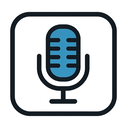 icon_internet_microphone_geometric icon preview