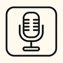 icon_internet_microphone_line_art icon preview