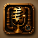 icon_internet_microphone_steampunk icon preview