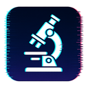 icon_internet_microscope_digital_glitch icon preview