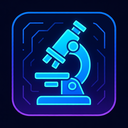 icon_internet_microscope_futuristic icon preview