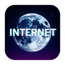 icon_internet_moon_digital_glitch icon preview