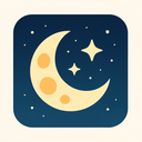 icon_internet_moon_flat_design icon preview