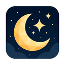 icon_internet_moon_geometric icon preview