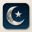 icon_internet_moon_metallic icon preview