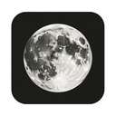 icon_internet_moon_monochrome icon preview