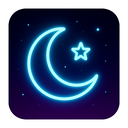 icon_internet_moon_neon icon preview