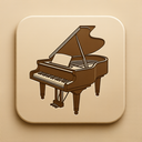 icon_internet_piano_embossed icon preview