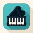 icon_internet_piano_flat_design icon preview