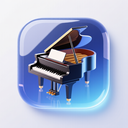 icon_internet_piano_glassy icon preview