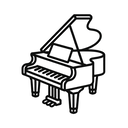 icon_internet_piano_line_art icon preview