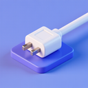 icon_internet_plug_3d_isometric icon preview