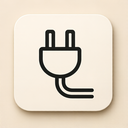 icon_internet_plug_iconic icon preview