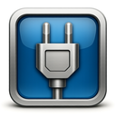 icon_internet_plug_metallic icon preview