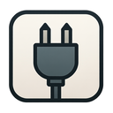icon_internet_plug_sharp_edges icon preview