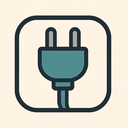 icon_internet_plug_vector icon preview