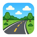 icon_internet_road_cartoon icon preview