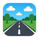 icon_internet_road_flat_design icon preview