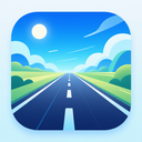 icon_internet_road_futuristic icon preview