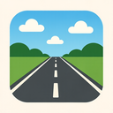 icon_internet_road_minimalist icon preview