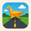 icon_internet_road_origami icon preview