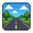 icon_internet_road_pixel_art icon preview