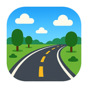 icon_internet_road_rounded icon preview