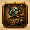 icon_internet_robot_steampunk icon preview