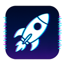 icon_internet_rocket_digital_glitch icon preview
