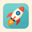 icon_internet_rocket_flat_pastel icon preview