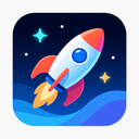 icon_internet_rocket_futuristic icon preview