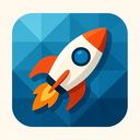 icon_internet_rocket_geometric icon preview