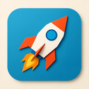 icon_internet_rocket_origami icon preview