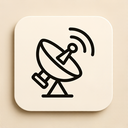 icon_internet_satellite_elegant icon preview
