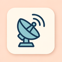 icon_internet_satellite_flat_pastel icon preview