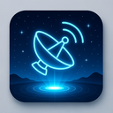 icon_internet_satellite_futuristic icon preview