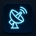 icon_internet_satellite_glow_effect icon preview