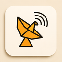 icon_internet_satellite_origami icon preview