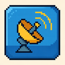icon_internet_satellite_pixel_art icon preview