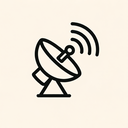 icon_internet_satellite_thin icon preview