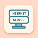 icon_internet_server_flat_pastel icon preview