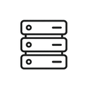 icon_internet_server_line_art icon preview